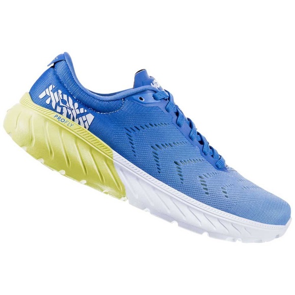 Hoka One One Shoes - Hoka One One Mach 2 Profly Blue Mesh Running Shoes Sz 8.5